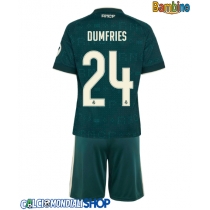 Maglie da calcio Real Madrid Denzel Dumfries #24 Seconda Maglia Bambino 2026-27 Manica Corta + Pantaloni corti)